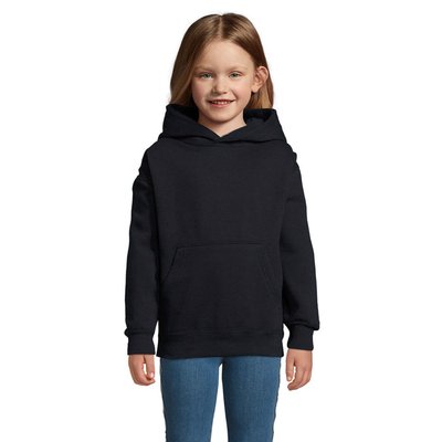 Sudadera Niño Capucha 280g Azul Mar 4Xl