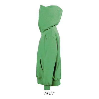 Sudadera Niño Capucha 280g Verde 10 Años