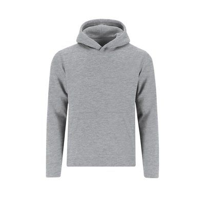 Sudadera niño con capucha forrada Gri 7-8