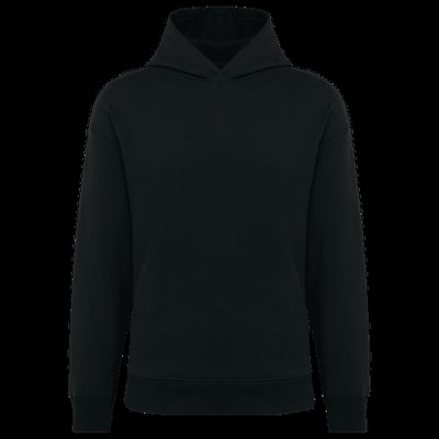 Sudadera oversize algodón orgánico Black L