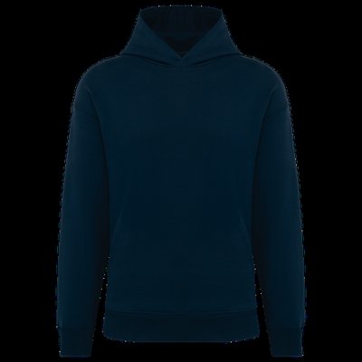 Sudadera oversize algodón orgánico Navy Blue S