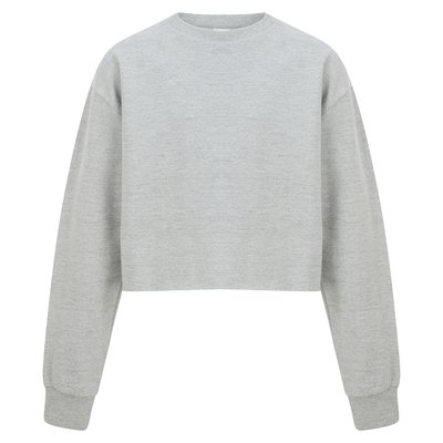 Sudadera oversize infantil Heather Grey 13 Ans