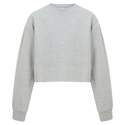 Sudadera oversize infantil Heather Grey 9/10 Ans