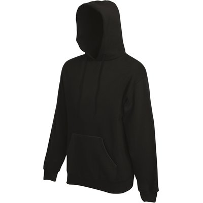 Sudadera Premium capucha con cordones Black XXL