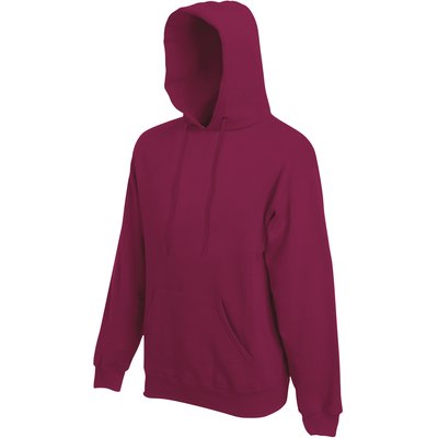 Sudadera Premium capucha con cordones Burgundy XXL