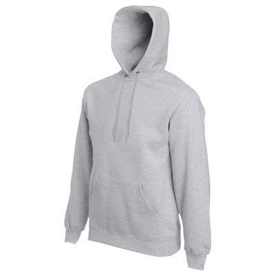 Sudadera Premium capucha con cordones Heather Grey XL