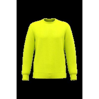 Sudadera reciclada básica Fluorescent Yellow Xs
