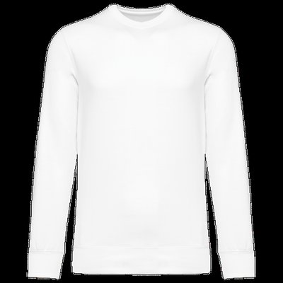 Sudadera reciclada básica White 4XL