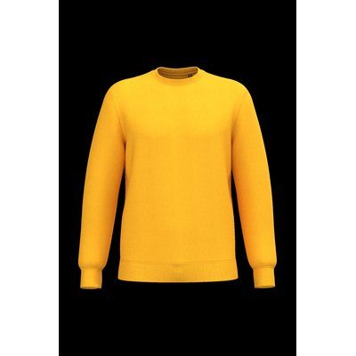 Sudadera reciclada básica Yellow Xs