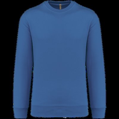 Sudadera sencilla cuello redondo Light Royal Blue 5Xl
