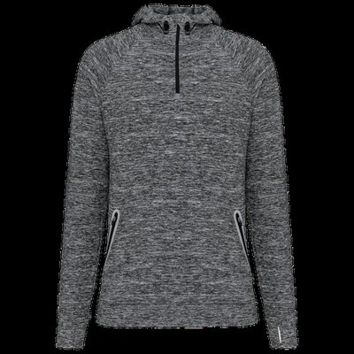 Sudadera sport con capucha unisex Sporty Grey Melange 3XL