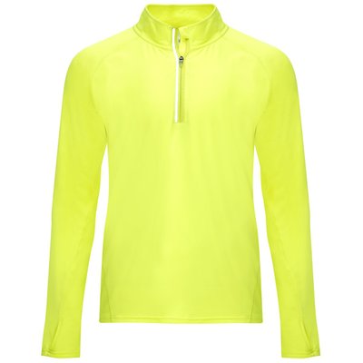 Sudadera técnica de manga larga Amarillo Fluor XL