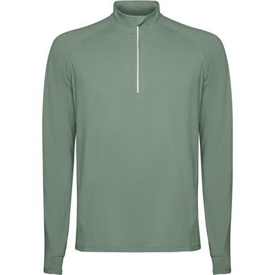 Sudadera técnica manga raglán Verde Laurel 3Xl