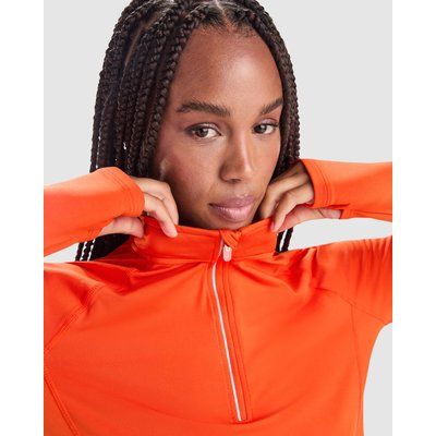 Sudadera técnica mujer con detalles reflectantes