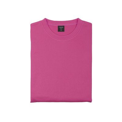 Sudadera técnica niños 100% poliéster Fucsi 10-12