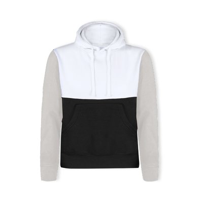 Sudadera Tricolor con Capucha Neg XL
