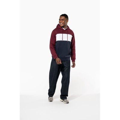 Sudadera tricolor unisex
