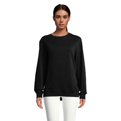 Sudadera Unisex 280g Negro/ Negro Opaco M