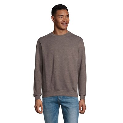 Sudadera Unisex 80% Algodón 20% Poliéster Reciclado Antracita Mezcla Xxl