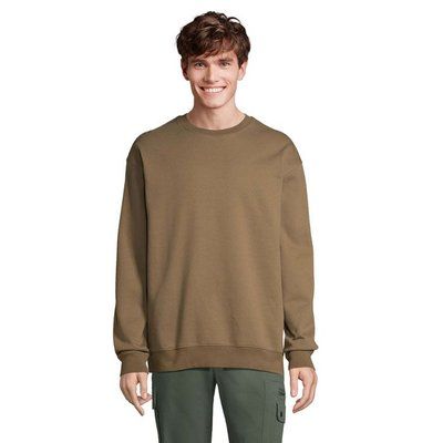 Sudadera Unisex 80% Algodón 20% Poliéster Reciclado Army 3XL