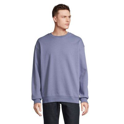 Sudadera Unisex 80% Algodón 20% Poliéster Reciclado Azul M