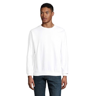 Sudadera Unisex 80% Algodón 20% Poliéster Reciclado Blanco Xxl