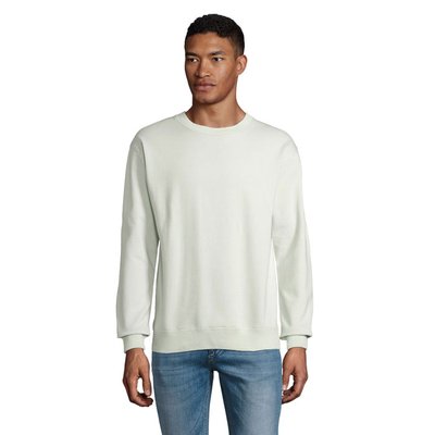 Sudadera Unisex 80% Algodón 20% Poliéster Reciclado Creamy Green XXL