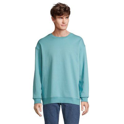Sudadera Unisex 80% Algodón 20% Poliéster Reciclado Pool Blue M