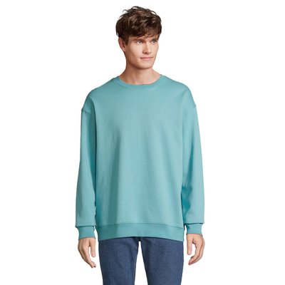 Sudadera Unisex 80% Algodón 20% Poliéster Reciclado Pool Blue Xxl