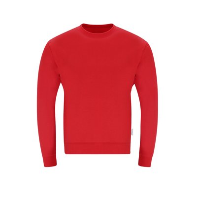 Sudadera Unisex de Algodón Orgánico Roj XL