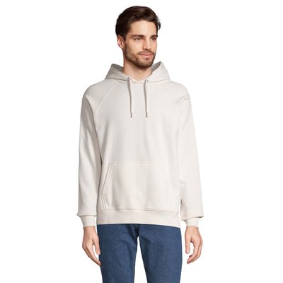 Sudadera Unisex con Capucha 280g Blanco Roto XL