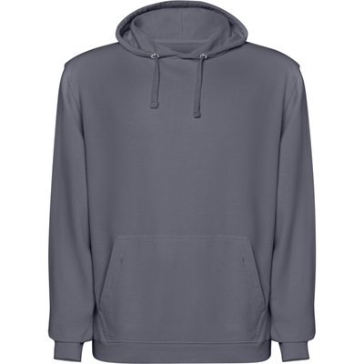 Sudadera unisex con capucha acabado lavado ácido Gris Cielo Lavado L