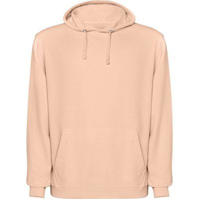 Sudadera unisex con capucha acabado lavado ácido Papaya Claro Lavado S
