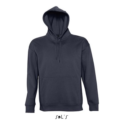Sudadera Unisex con Capucha Azul Mar Xs