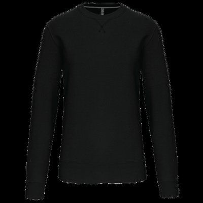 Sudadera Unisex color liso Black 4Xl