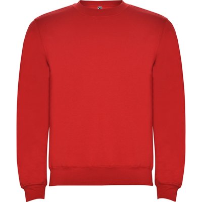 Sudadera Unisex Colores con Elastano Rojo M
