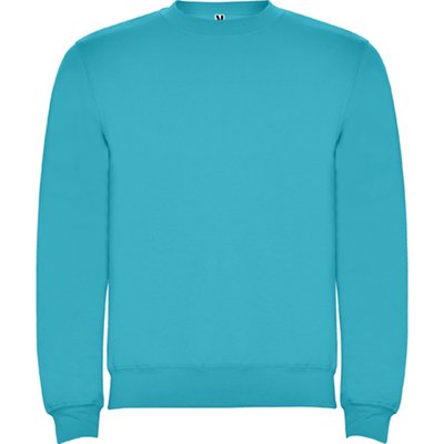 Sudadera Unisex Colores con Elastano Turquesa 2XL