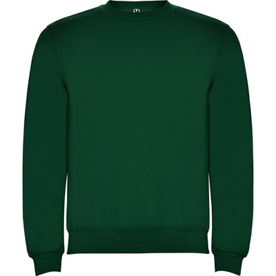 Sudadera Unisex Colores con Elastano Verde Botella S