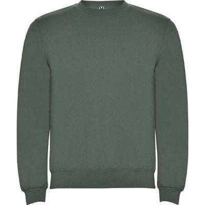 Sudadera Unisex Colores con Elastano Verde Laurel 3/4