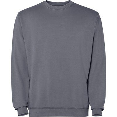 Sudadera unisex cuello redondo Gris Cielo Lavado 2Xl
