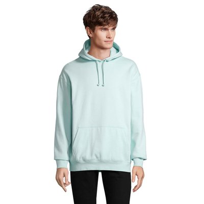 Sudadera Unisex Eco con Capucha Azul Artico Xxl