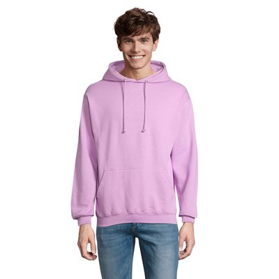 Sudadera Unisex Eco con Capucha Lila Xs
