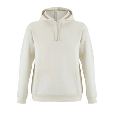 Sudadera Unisex Eco con Capucha Natural Xl