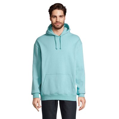 Sudadera Unisex Eco con Capucha Pool Blue S