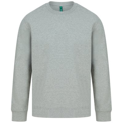 Sudadera unisex eco corte regular Heather Grey XXL