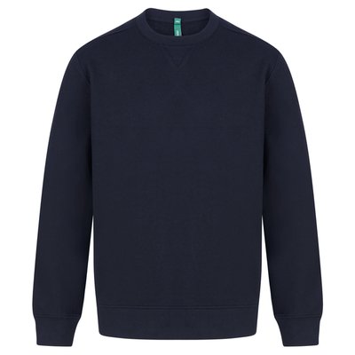 Sudadera unisex eco corte regular Navy L