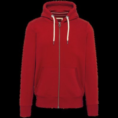 Sudadera vintage con capucha Vintage Dark Red M
