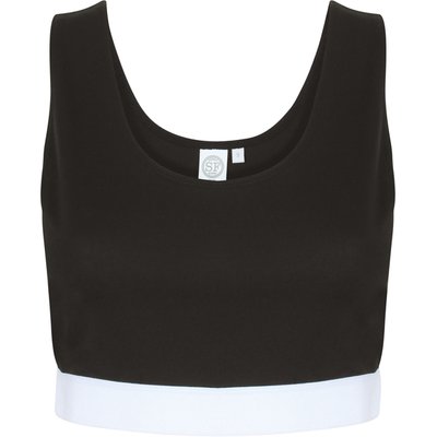 Sujetador deportivo para Sublimación Black / White L