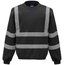 Sudadera alta visibilidad Black S
