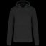 Sudadera capucha algodón orgánico niños Black 4/6 Ans
